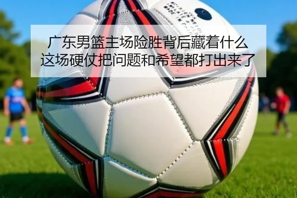 广东男篮主场险胜背后藏着什么 这场硬仗把问题和希望都打出来了